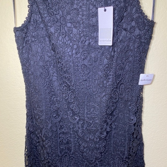 Loveriche crochet lace‎ mini dress size S - Picture 3 of 8